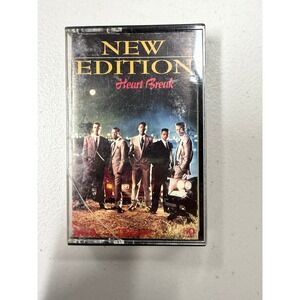 New Edition Heart Break Cassette Tape 1988 MCA Records R&B Soul MCAC-42207